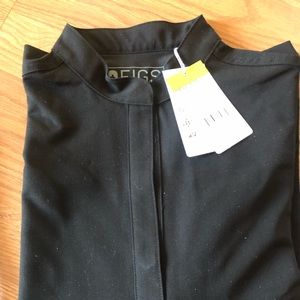 Brand new figs rafaela top black